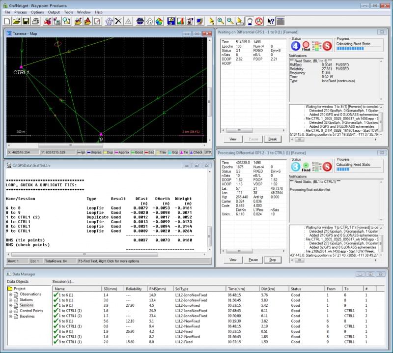 Software Grafnet static novatel